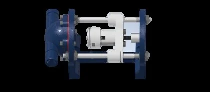 CAD model pulzatilního čerpadla z bakalářského projektu